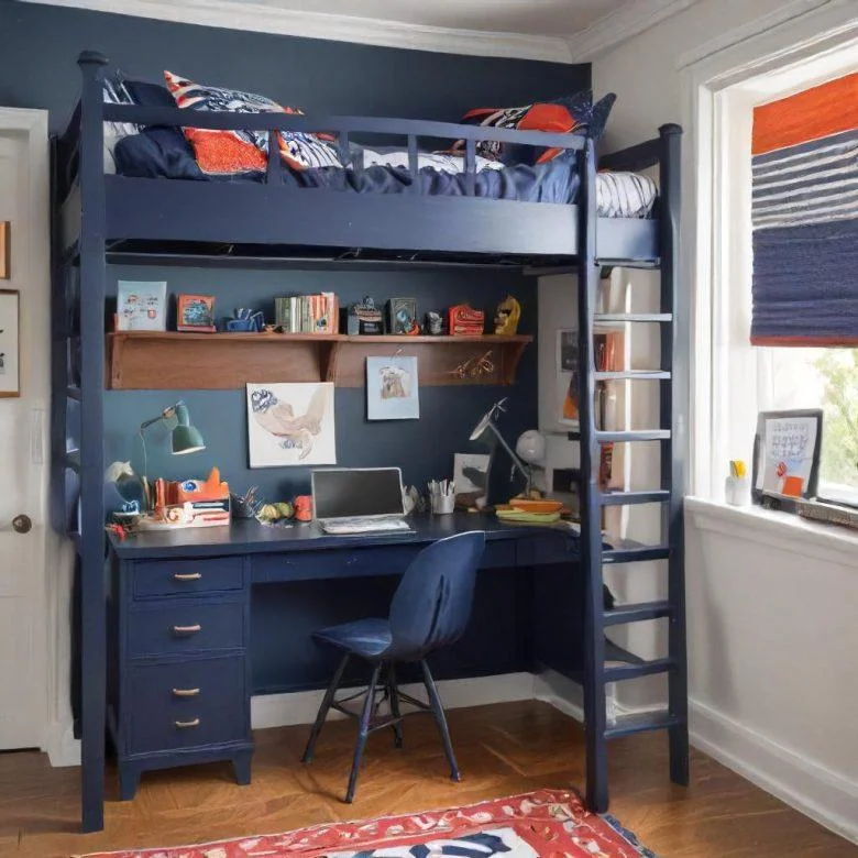 Create a Loft Bed with a Study Area