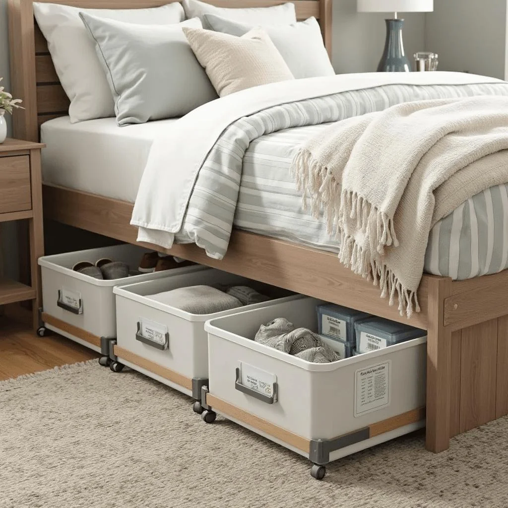 Maximize Under-Bed Storage