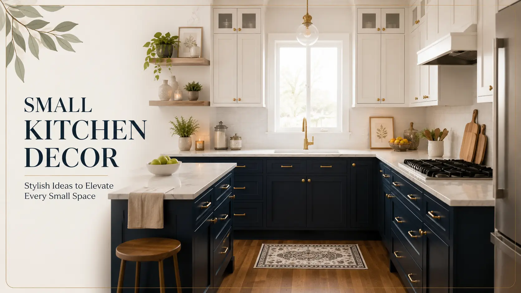 Small Kitchen Ideas to Maximize Space & Style