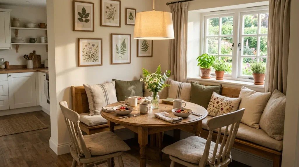 A Dining Nook Made for Slow Mornings cozy kitchen ideas