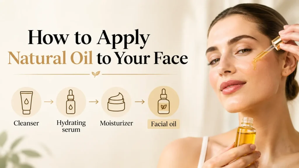 How to Apply Natural Oil to Your Face