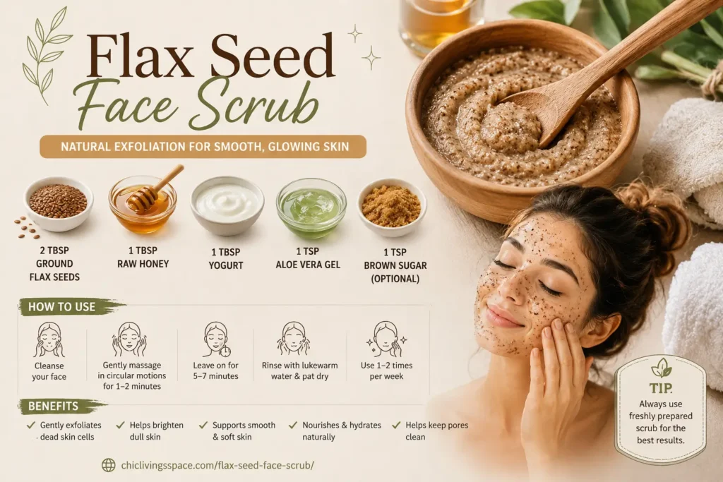 How to Make a Flax Seed Face Scrub