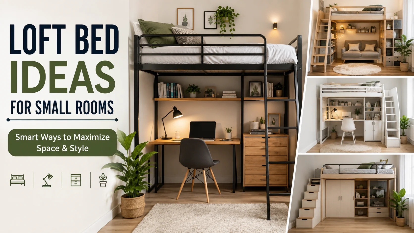 Loft Bed Ideas for Small Rooms