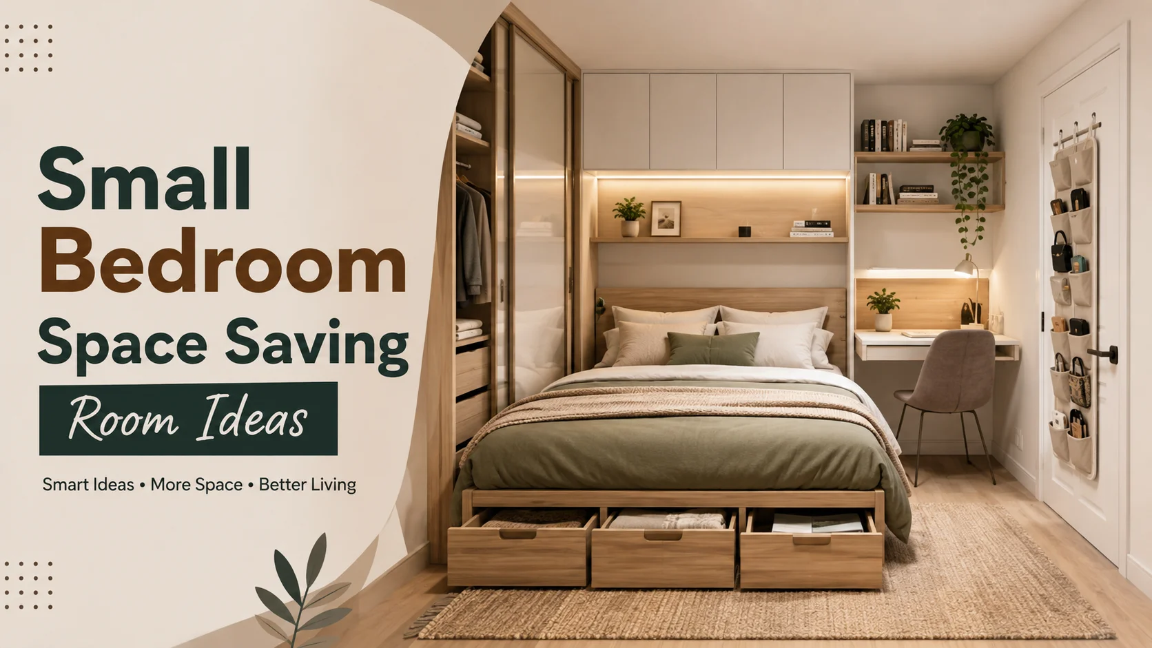 Small Bedroom Space Saving Room Ideas
