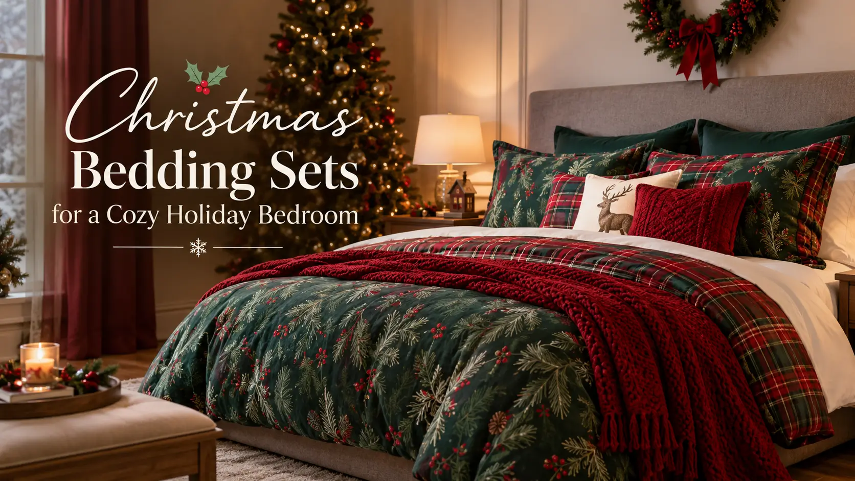 Christmas Bedding sets for a cozy holiday