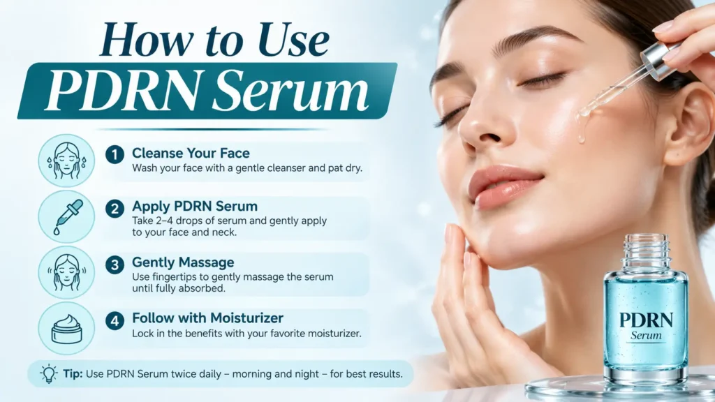 How to Use PDRN Serum