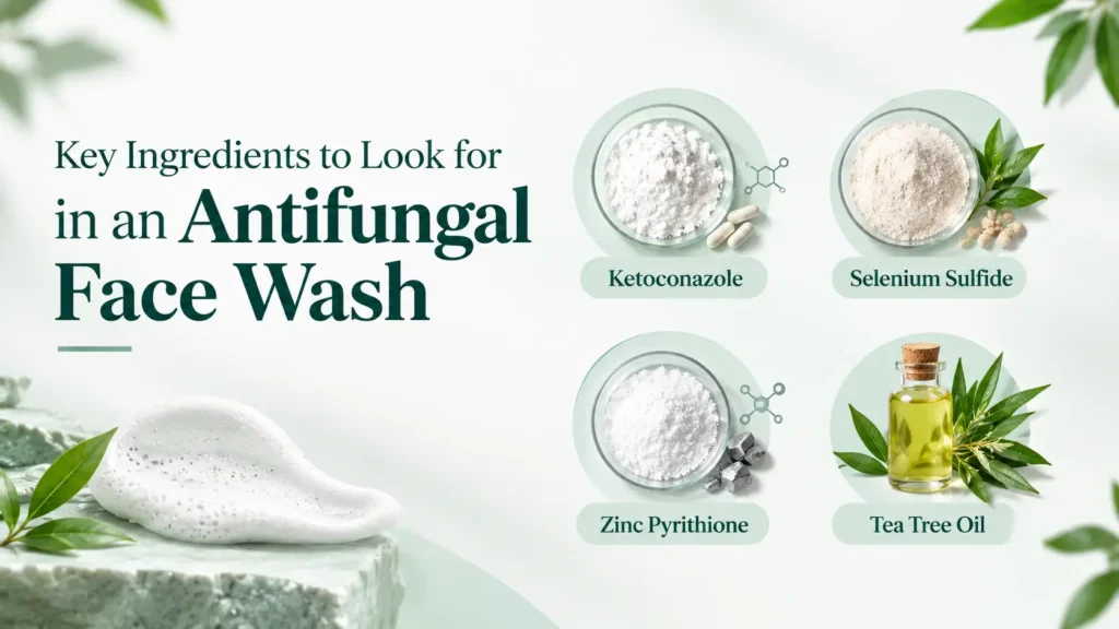 Key Ingredients to Look for in an Antifungal Face Wash