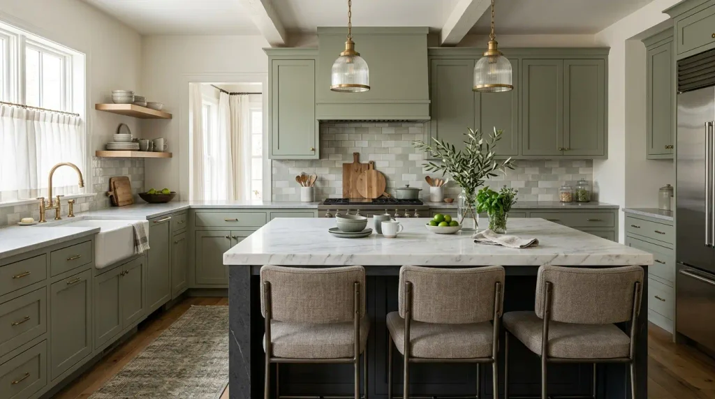 Relaxed Modern Farmhouse Charm Cozy Kitchen Ideas 