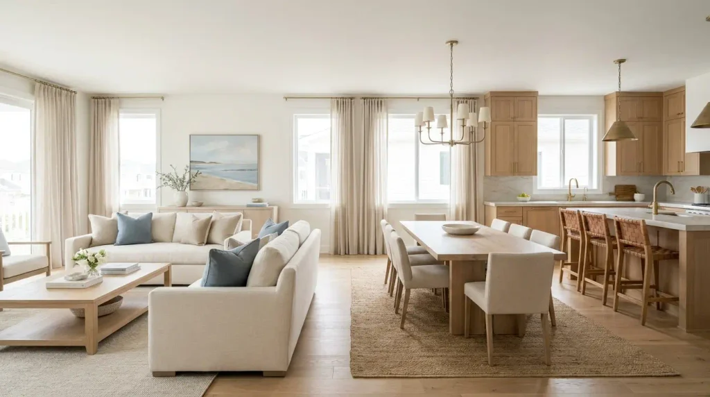 coastal home interior Coastal Quiet Luxury Home Ideas 