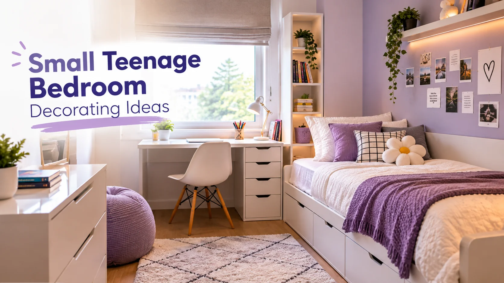 small teenage bedroom decorating ideas