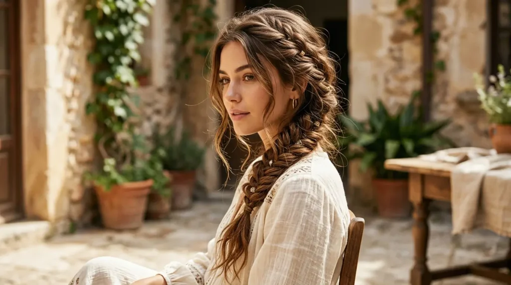 Boho Fishtail Braid